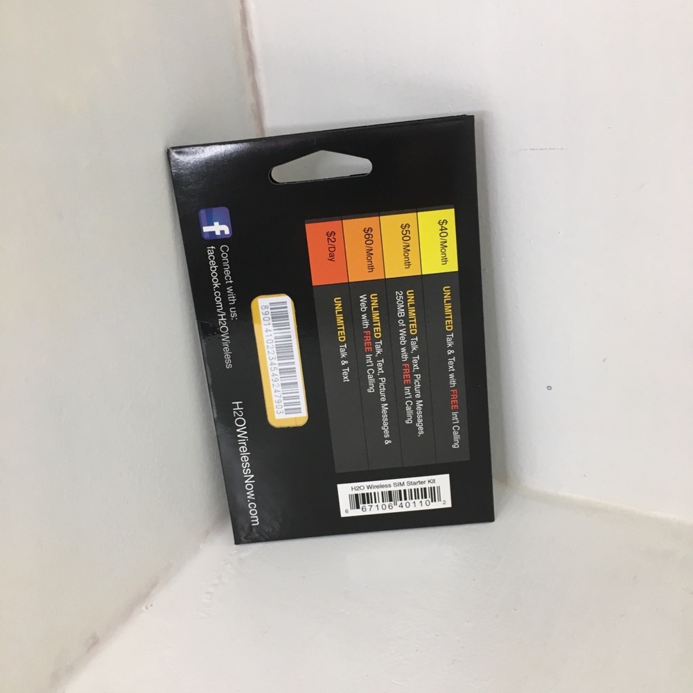 H2O SIM Starter Kit - Picture 2 of 3